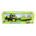 TRAKTOR FARMA S PRIKOLICOM U KUTIJI 49x16x13,5 cm