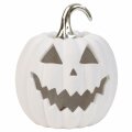 TIKVA HALLOWEEN BIJELO-SREBRNA SA SVJETLOM 20 cm