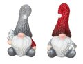 FIGURA GNOM SJEDEĆI S BOŽIĆNIM DRVCEM / ZVIJEZDOM 10,5 CM