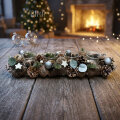 ADVENTSKI VIJENAC DUGULJASTI ZA LUČICE 45x14 CM
