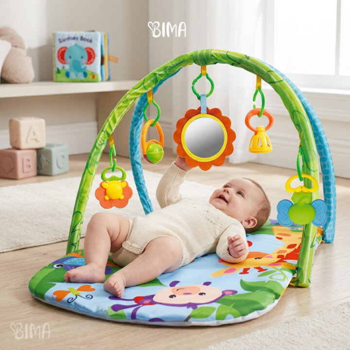 PODLOGA ZA BEBE - BABY GYM 75x47x51 cm