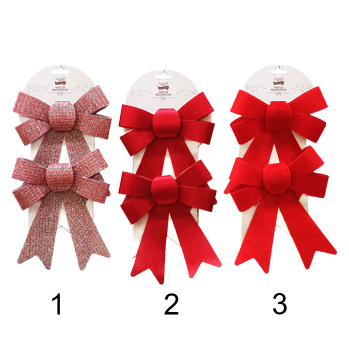 MAŠNE DEKORATIVNE 2/1 CRVENE 19 cm - SORT