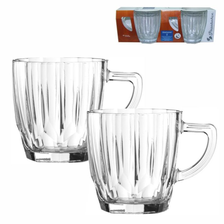 ŠALICE DIAMOND STAKLENE 2/1 245 mL