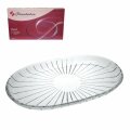 TANJUR STAKLENI ELEGANT OVALNI 16,3x27,8 cm
