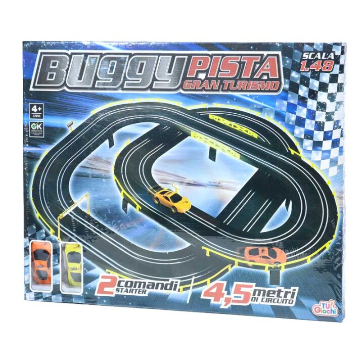 STAZA S AUTIĆIMA NA BATERIJE 450 cm - BUGGY-GRAN PRIX