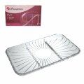 TANJUR STAKLENI ELEGANT S PREGRADAMA ČETVRTASTI 16,2x27,6 cm