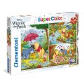 PUZZLE 3x48 DIJELNE WINNIE THE POOH - SUPERCOLOR - CLEMENTONI