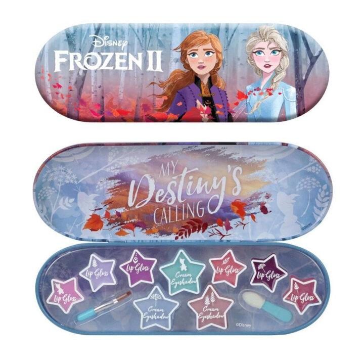 FROZEN KOZMETIČKI SET DJEČJI U METALNOJ KUTIJICI 22,1x9,1 cm