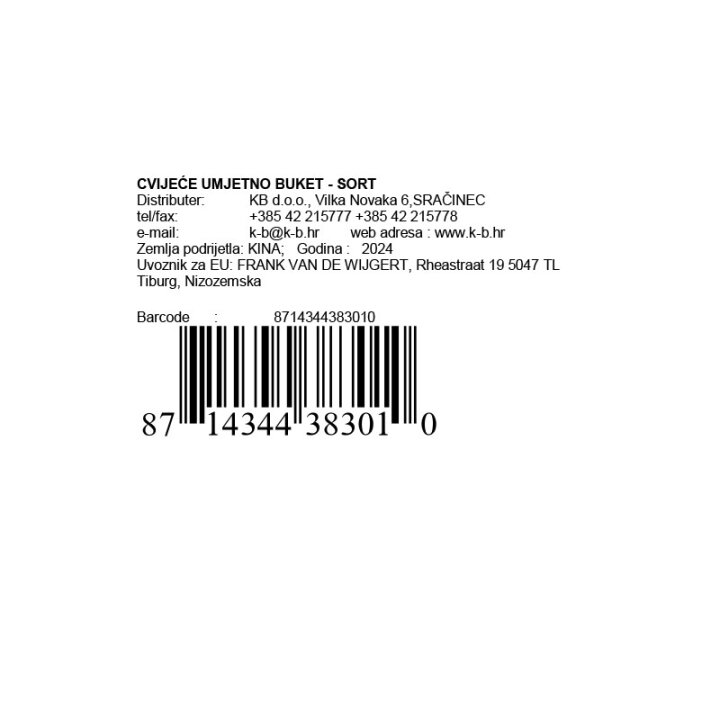 CVIJEĆE UMJETNO BUKET 30 CM