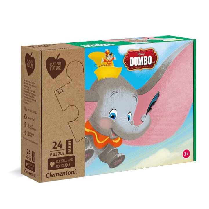 PUZZLE 24 DIJELNE MAXI DISNEY DUMBO - CLEMENTONI 22x32 CM