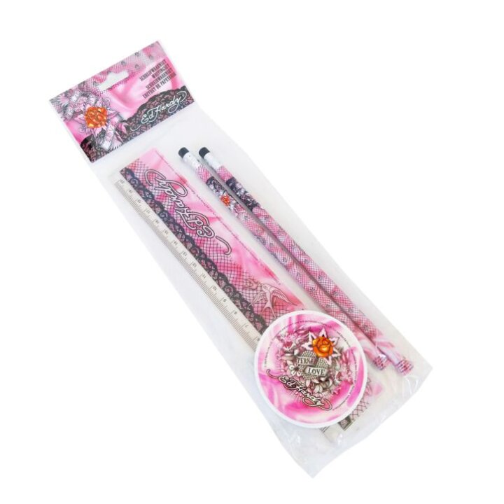 SET ZA PISANJE NA BLISTERU 29x9 CM - ED HARDY