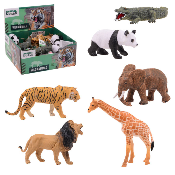 DIVLJA ŽIVOTINJA - ANIMAL WORLD - 6 SORT