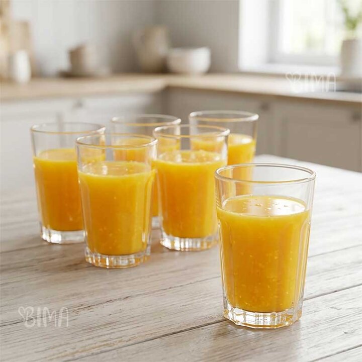ČAŠE PALAKS STAKLENE SET 6/1 200 mL