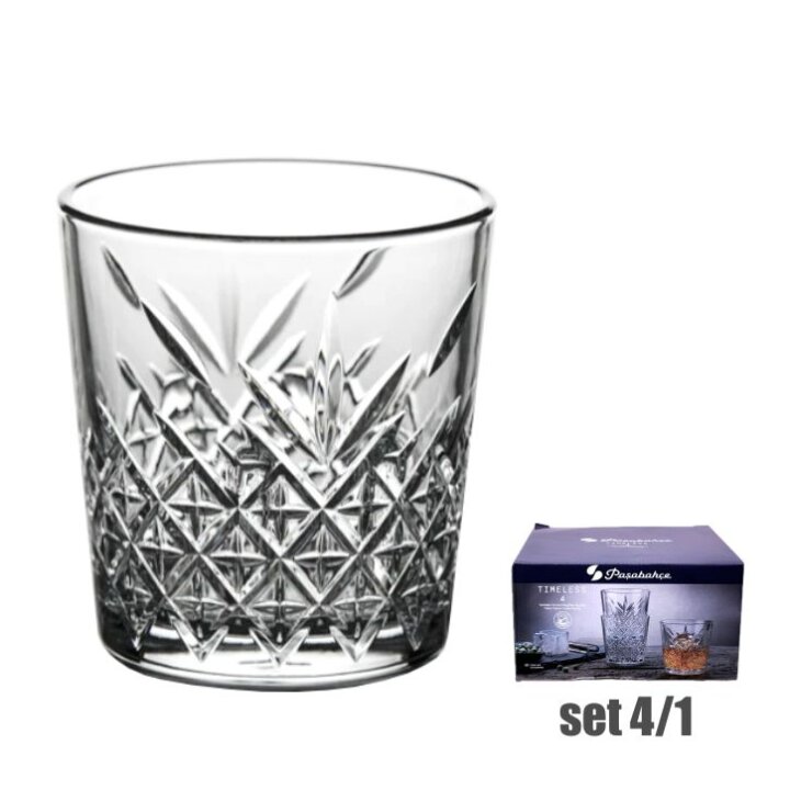 ČAŠE TIMELESS STAKLENE 4/1 355  mL