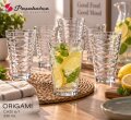 ČAŠE ORIGAMI STAKLENE 6/1 330 mL