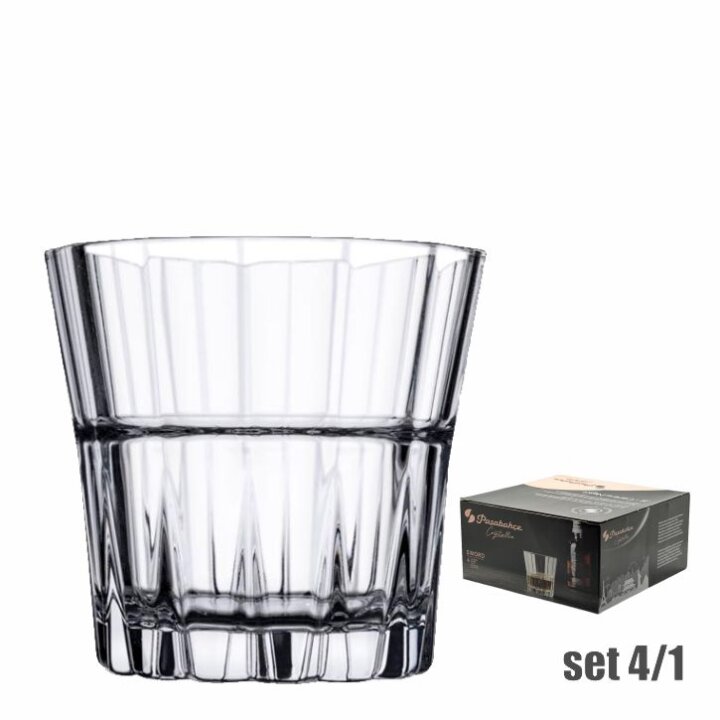 ČAŠE KRISTALIN SWORD WHISKEY 4/1 200 mL