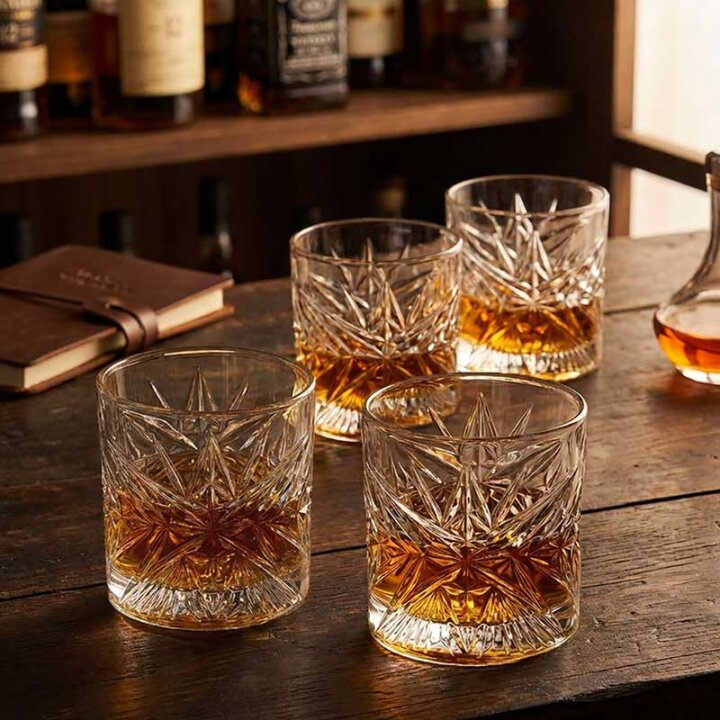 ČAŠE KRISTALIN CIELO WHISKEY 4/1 210 mL