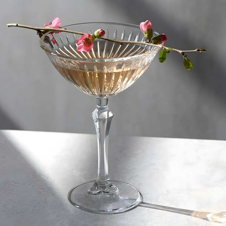 ČAŠE JOY MARTINI NA STALKU STAKLENE 4/1 200 mL
