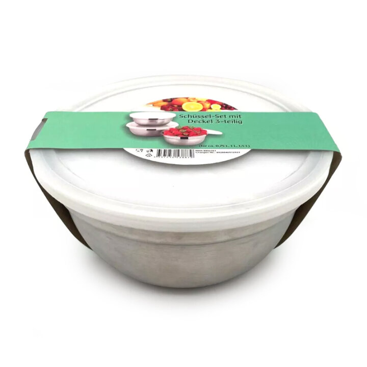 POSUDE ZA HLADNJAK S POKLOPCIMA INOX 3/1
