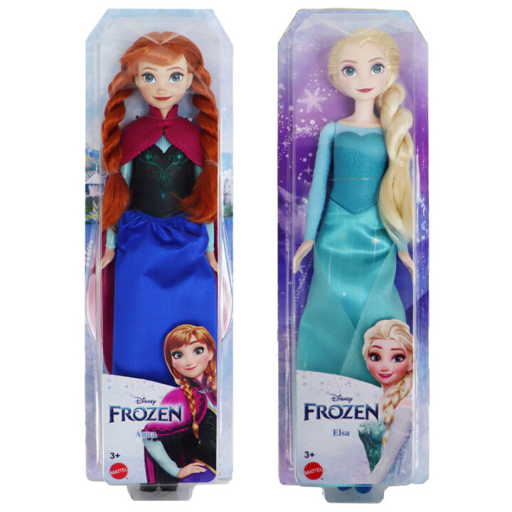 DISNEY FROZEN LUTKA 30 cm ANA / ELZA SORT - MATTEL