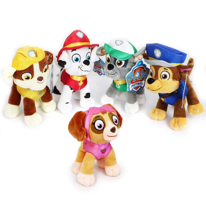 PAW PATROL PLIŠANA IGRAČKA 18 CM - DINO RESCUE SORT
