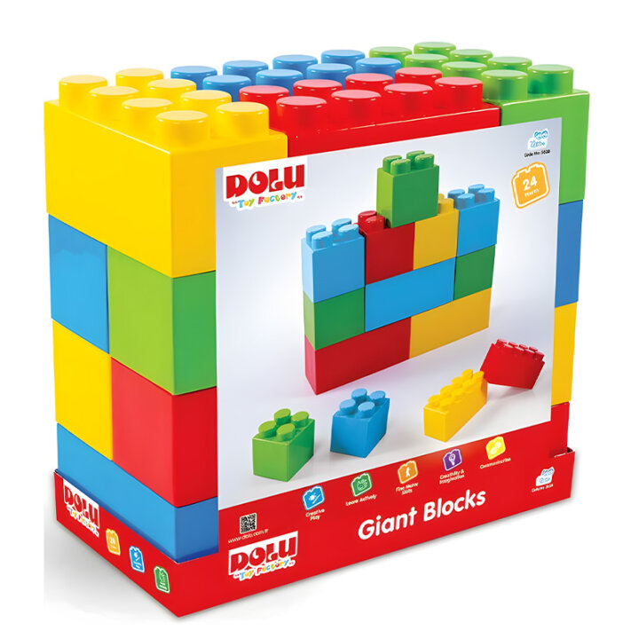 KOCKE VELIKE XL 24 DIJELNE - 41x21,5x43 cm