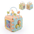 KOCKA / PUZZLE DIDAKTIČKE ZA BEBE 2 u 1 S OBLICIMA ZA UMETANJE 34,5x23,56x22 cm