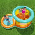 BESTWAY JUMPTOPIA SKAKAONICA / IGRAONICA S BAZENOM NA NAPUHAVANJE 70 L / 239x142x102 cm