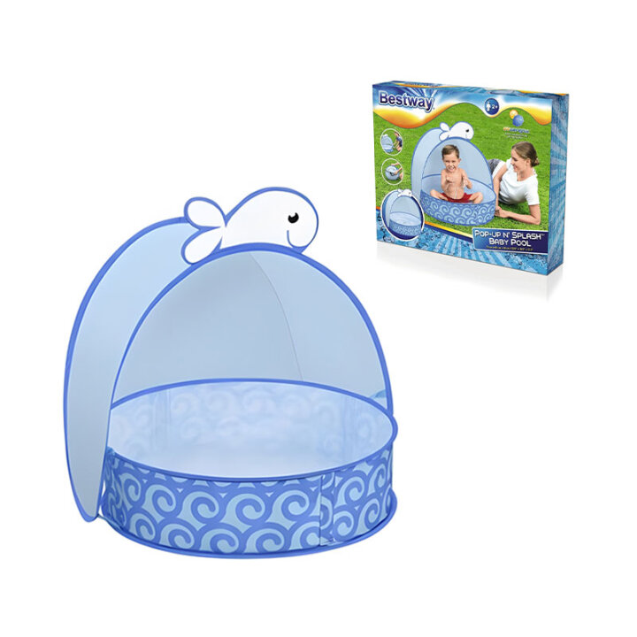BESTWAY BAZEN ZA BEBE POP-UP SA SJENILOM 60 L / 68x78 cm