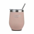 PUTNA TERMOS ŠALICA INOX ROZA 360 mL SA SLAMKOM - WE CARE