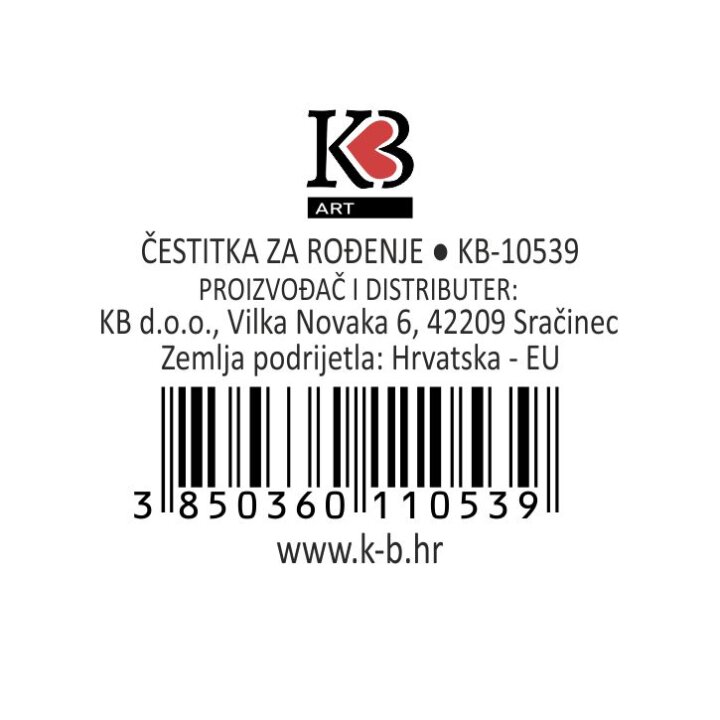 ČESTITKA - DOBRODOŠLA MALENA