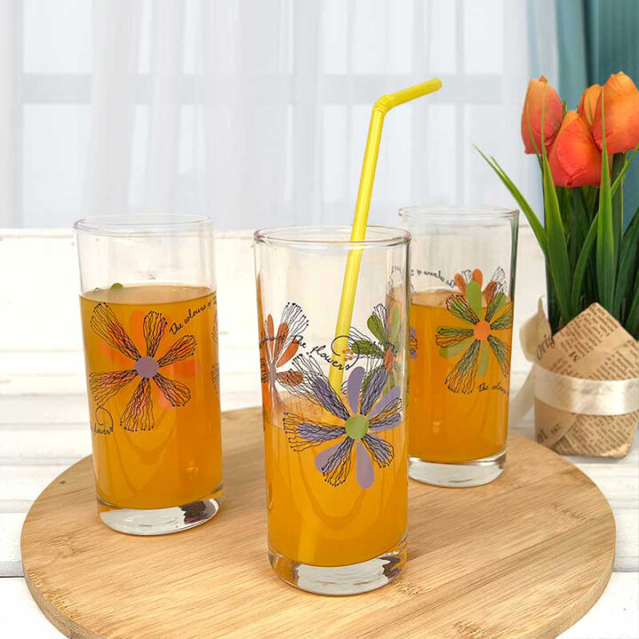 ČAŠE CLASSICO STAKLENE 270 mL 6/1 - BLOSSOM