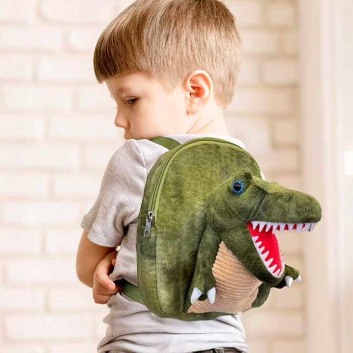RUKSAK DINOSAUR 3D PLIŠANI 26 cm