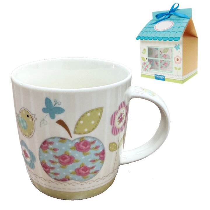 ŠALICA PORCULANSKA 400 mL U POKLON KUTIJI KUĆICA -TROTSCH