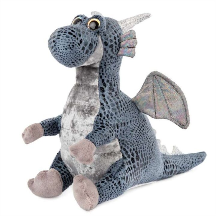 ZMAJ PLIŠANI 22 CM ZELENI / SIVI / SMEĐI
