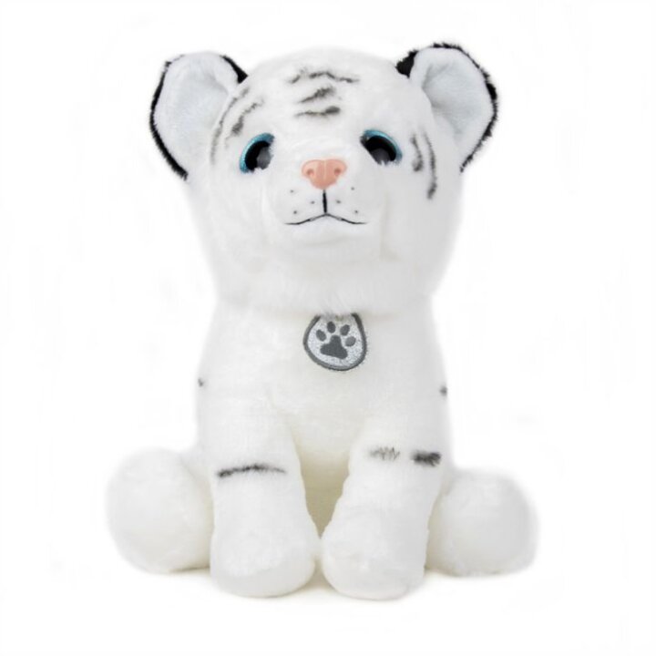 TIGAR PLIŠANI 40 cm - BIJELI