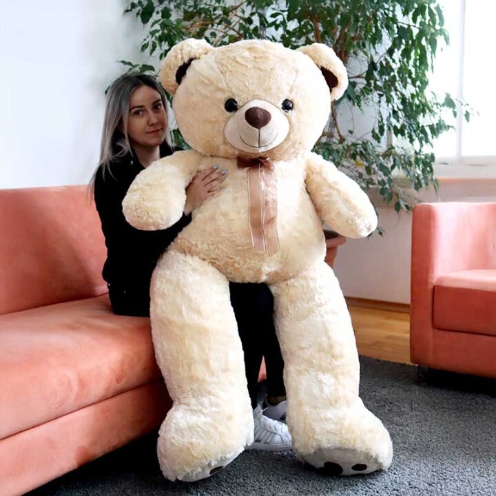 MEDO PLIŠANI BEŽ S MAŠNOM 140 cm