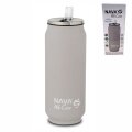 PUTNA TERMOS ŠALICA INOX BEŽ BOJA 500 mL SA SLAMKOM - WE CARE