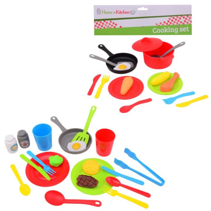POSUĐE ZA IGRU S PRIBOROM HOME & KITCHEN - SORT