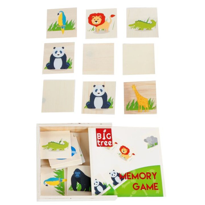 IGRA MEMORI DRVENA 20/1 U KUTIJI 12,5x12,5 cm - BIG TREE