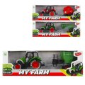 TRAKTOR FARMA S PRIKOLICOM METALNI NA POTEZ - SORT