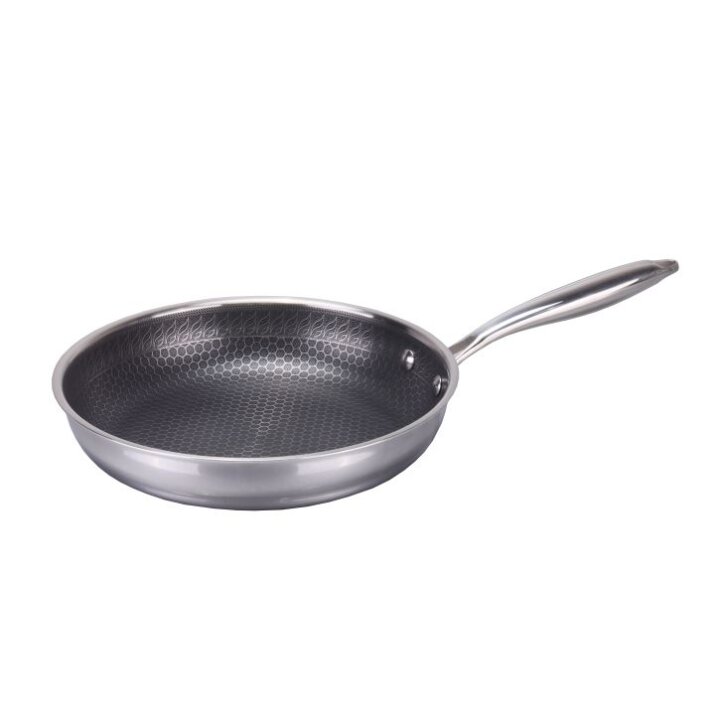 TAVA INOX S NEPRIANJAJUĆIM HEXAGON PREMAZOM INDUKCIJA 24 cm