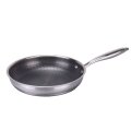 TAVA INOX S HEXAGON NEPRIANJAJUĆIM PREMAZOM INDUKCIJA 26 cm