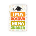 MAGNET HDF ČETVRTASTI 6,2x9,2cm - Ima rokova, nema znanja