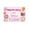 MAGNET HDF ČETVRTASTI 9,2x6,2cm - Trenutni status: u vezi, slobodna, gladna