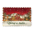 MAGNET HDF MARKICA 9,2x6,2 cm - Vjeruj u čuda...