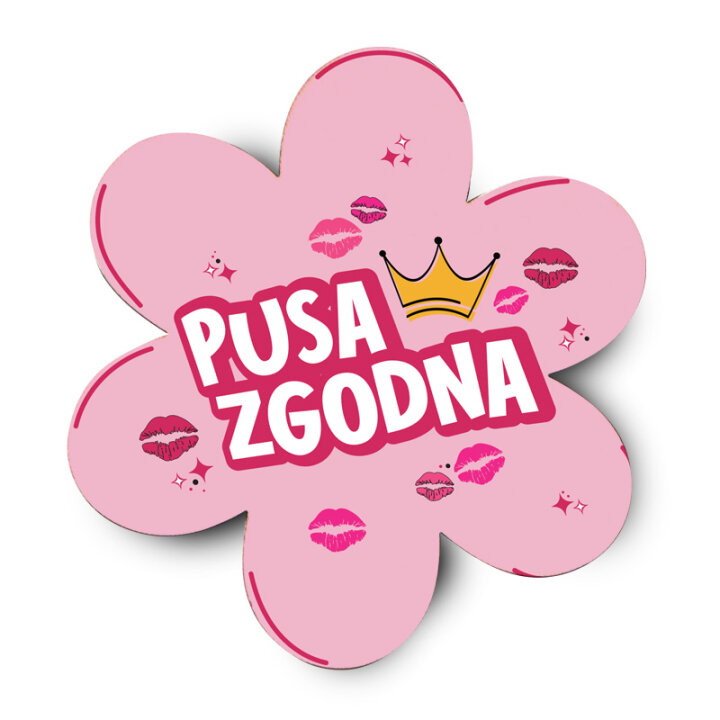 MAGNET HDF CVIJET 9,4x9,4 cm - Pusa zgodna