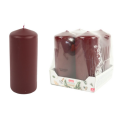 SVIJEĆE 4/1 - BORDO CRVENE 11x4,8 cm - PROFISSIMO