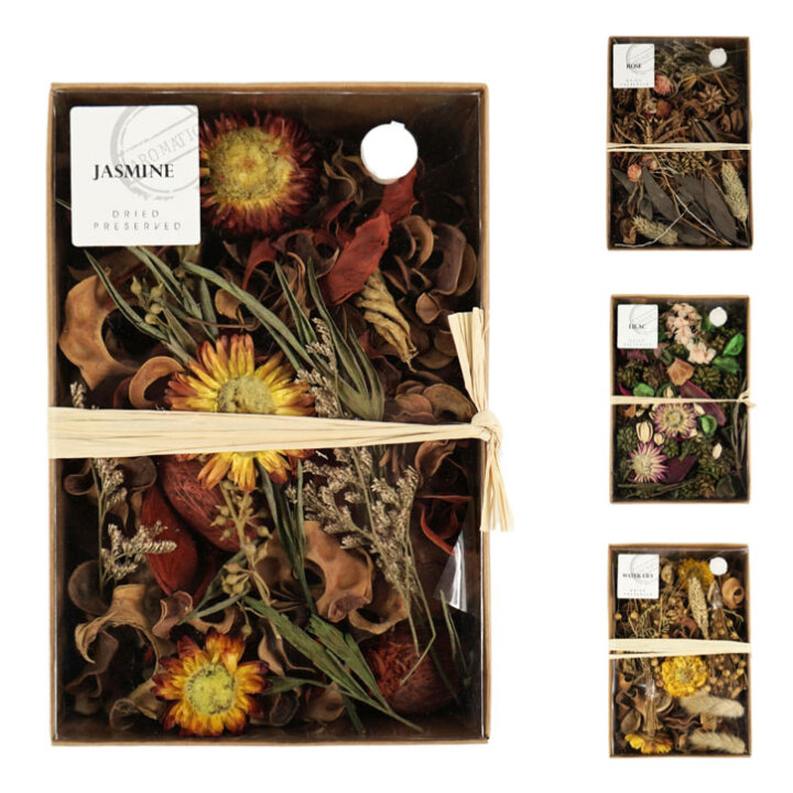 SUHO CVIJEĆE -POTPOURRI  U KUTIJI 18 cm - SORT