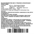 BALONI DEKORATIVNI 200/1 S TRAKOM ZA OBLIKOVANJE - HONEYCOMBS